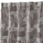 裏地付き遮光1級・遮熱ジャカードカーテン(PK303 グレー 100X110X2) 3枚目画像