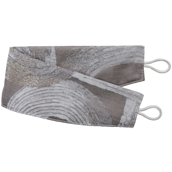 裏地付き遮光1級・遮熱ジャカードカーテン(PK303 グレー 100X110X2) 5枚目画像