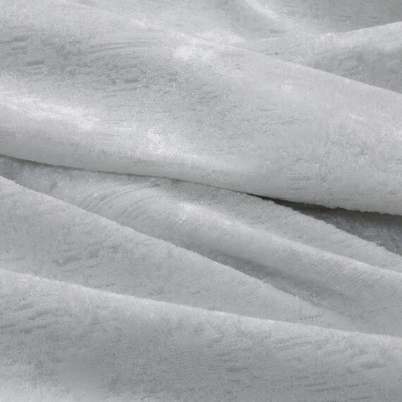 裏地付き遮光3級・遮熱ジャカードカーテン(PK301 ホワイト 100X110X2) 2枚目画像