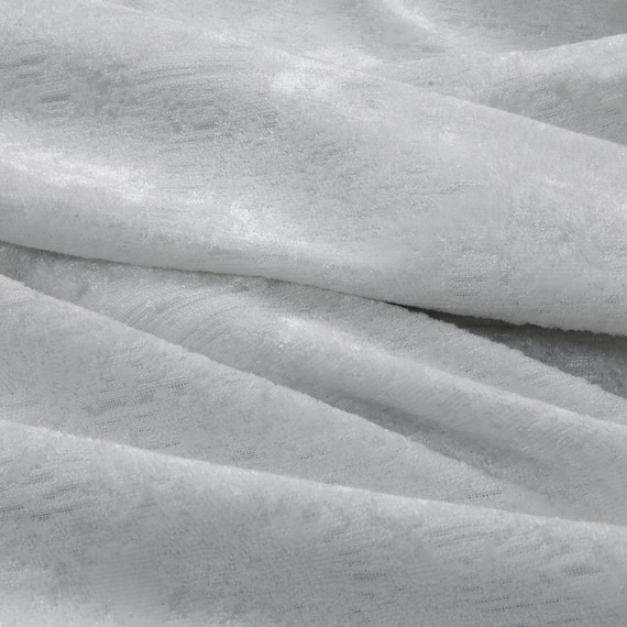 裏地付き遮光3級・遮熱ジャカードカーテン(PK301 ホワイト 100X110X2) 2枚目画像