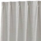 裏地付き遮光3級・遮熱ジャカードカーテン(PK301 ホワイト 100X110X2) 3枚目画像