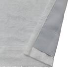 裏地付き遮光3級・遮熱ジャカードカーテン(PK301 ホワイト 100X110X2) 4枚目画像