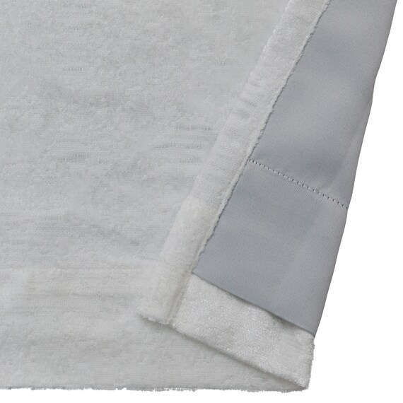 裏地付き遮光3級・遮熱ジャカードカーテン(PK301 ホワイト 100X110X2) 4枚目画像