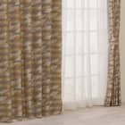 裏地付き遮光1級・遮熱ジャカードカーテン(PK307 100X110X2) 1枚目画像