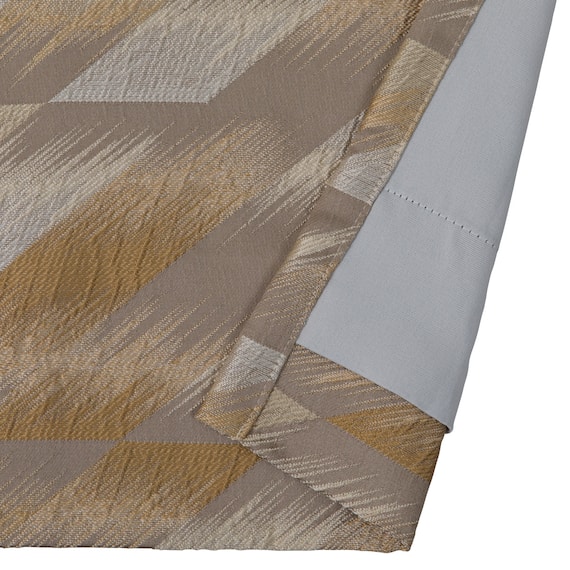 裏地付き遮光1級・遮熱ジャカードカーテン(PK307 100X110X2) 4枚目画像