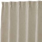 裏地付き遮光2級・遮熱ジャカードカーテン(PK318 アイボリー 100X110X2) 3枚目画像