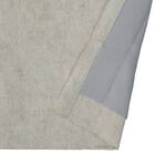 裏地付き遮光2級・遮熱ジャカードカーテン(PK318 アイボリー 100X110X2) 4枚目画像