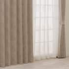 裏地付き遮光2級・遮熱ジャカードカーテン(PK318 ベージュ 100X110X2) 1枚目画像
