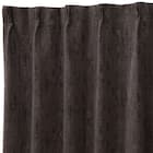 裏地付き遮光1級・遮熱ジャカードカーテン(PK318 ダークグレー 100X110X2) 3枚目画像