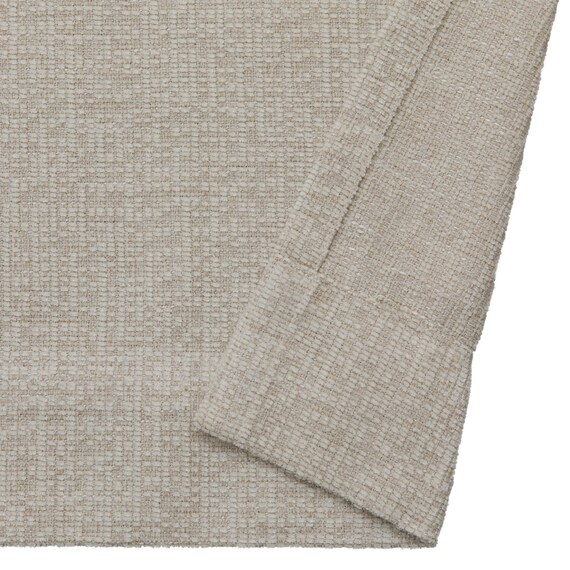 暗くなりすぎない非遮光カーテン(RD143 ベージュ 100X110X2) 4枚目画像