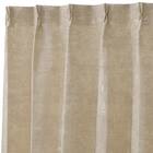 暗くなりすぎない非遮光カーテン(RD156 ベージュ 100X110X2) 3枚目画像