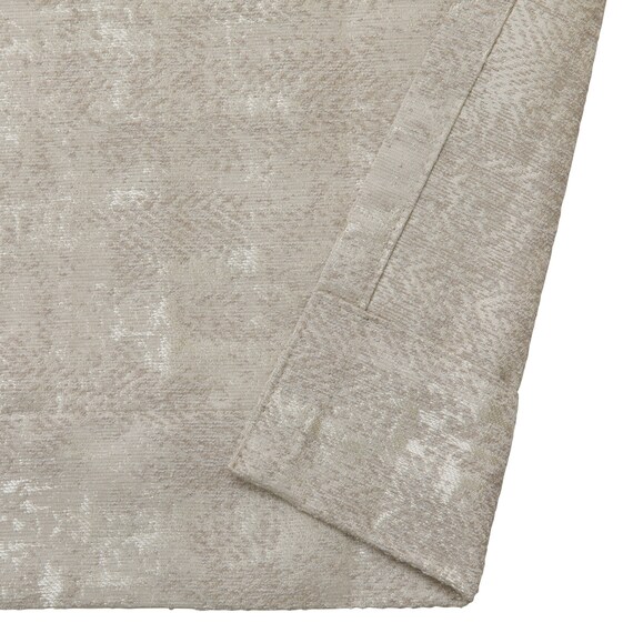 暗くなりすぎない非遮光カーテン(RD156 ベージュ 100X110X2) 4枚目画像