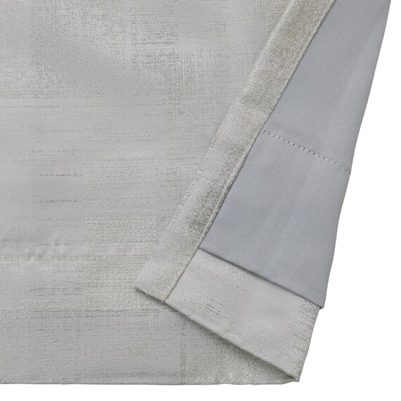 裏地付き遮光2級・遮熱カーテン(RD169 アイボリー 100X110X2) 4枚目画像