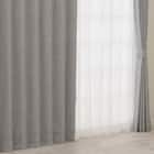 裏地付き遮光3級・遮熱カーテン(RD174 グレー 100X110X2) 1枚目画像