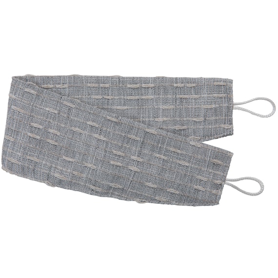 裏地付き遮光3級・遮熱カーテン(RD174 グレー 100X110X2) 5枚目画像