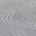 裏地付き遮光2級・遮熱カーテン(RD179 グレー 100X110X2) 2枚目画像