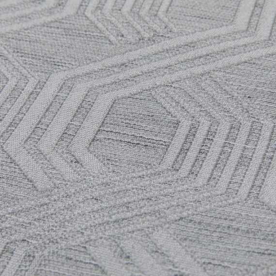 裏地付き遮光2級・遮熱カーテン(RD179 グレー 100X110X2) 2枚目画像