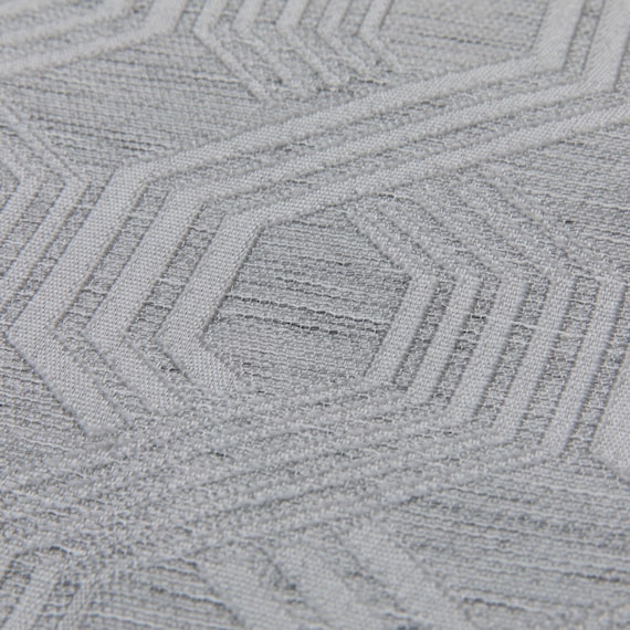 裏地付き遮光2級・遮熱カーテン(RD179 グレー 100X110X2) 2枚目画像