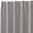 裏地付き遮光2級・遮熱カーテン(RD179 グレー 100X110X2) 3枚目画像
