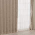 裏地付き遮光2級・遮熱カーテン(RD180 ベージュ 100X110X2) 1枚目画像