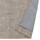 裏地付き遮光2級・遮熱カーテン(RD180 ベージュ 100X110X2) 4枚目画像