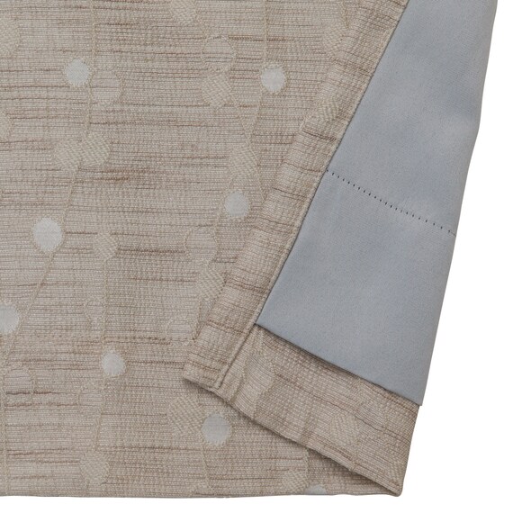 裏地付き遮光2級・遮熱カーテン(RD180 ベージュ 100X110X2) 4枚目画像