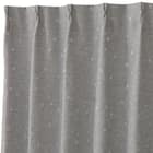 裏地付き遮光2級・遮熱カーテン(RD180 グレー 100X110X2) 3枚目画像