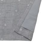 裏地付き遮光2級・遮熱カーテン(RD180 グレー 100X110X2) 4枚目画像