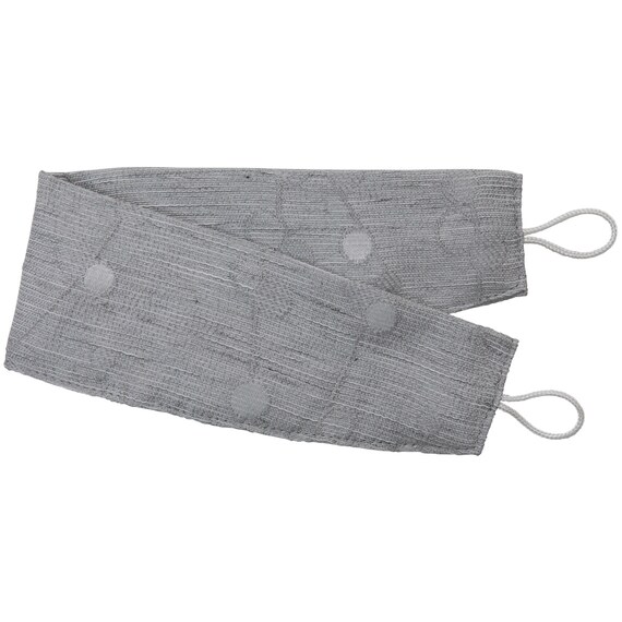 裏地付き遮光2級・遮熱カーテン(RD180 グレー 100X110X2) 5枚目画像