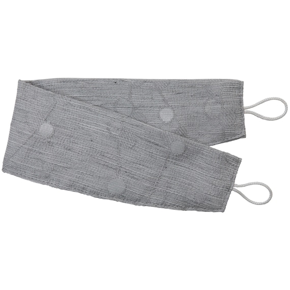 裏地付き遮光2級・遮熱カーテン(RD180 グレー 100X110X2) 5枚目画像