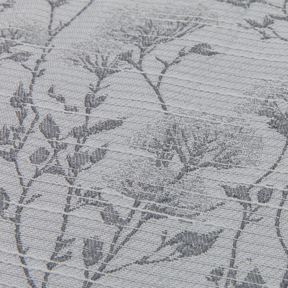 裏地付き遮光2級・遮熱カーテン(RD181 グレー 100X110X2) 2枚目画像