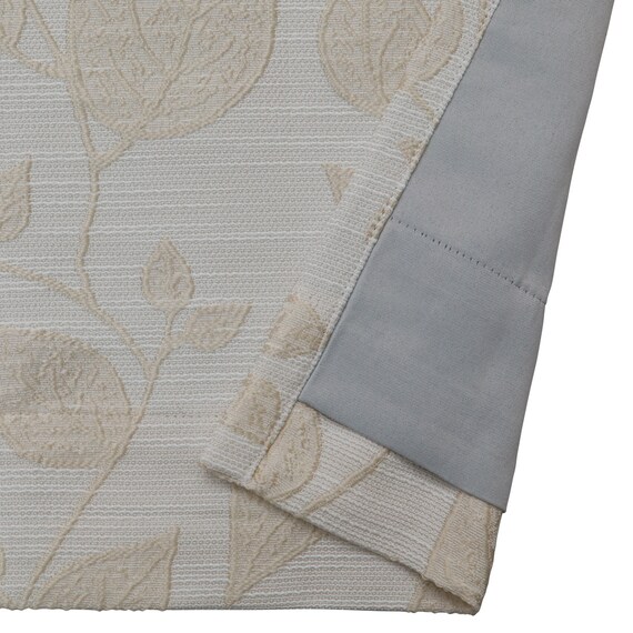 裏地付き遮光2級・遮熱カーテン(RD182 ベージュ 100X110X2) 4枚目画像