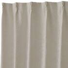 裏地付き遮光3級・遮熱カーテン(RD184 アイボリー 100X110X2) 3枚目画像