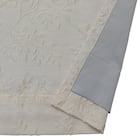 裏地付き遮光3級・遮熱カーテン(RD184 アイボリー 100X110X2) 4枚目画像