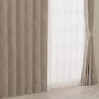 裏地付き遮光2級・遮熱カーテン(RD185 ブラウン 100X110X2) 1枚目画像