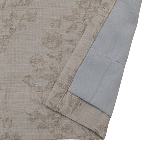 裏地付き遮光2級・遮熱カーテン(RD185 ブラウン 100X110X2) 4枚目画像