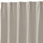 裏地付き遮光3級・遮熱カーテン(RD193 ベージュ 100X110X2) 3枚目画像