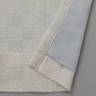 裏地付き遮光3級・遮熱カーテン(RD193 ベージュ 100X110X2) 4枚目画像