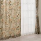 暗くなりすぎない非遮光カーテン(RD204 100X110X2) 1枚目画像