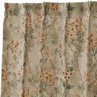 暗くなりすぎない非遮光カーテン(RD204 100X110X2) 3枚目画像