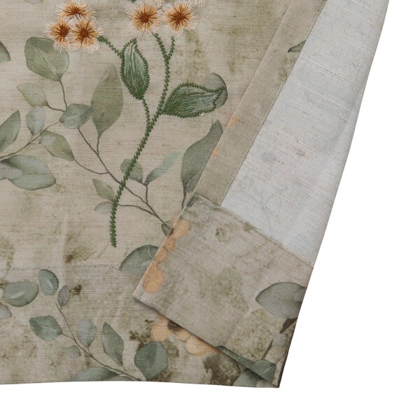 暗くなりすぎない非遮光カーテン(RD204 100X110X2) 4枚目画像