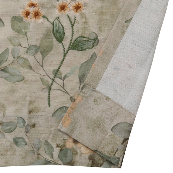 暗くなりすぎない非遮光カーテン(RD204 100X110X2) 4枚目画像