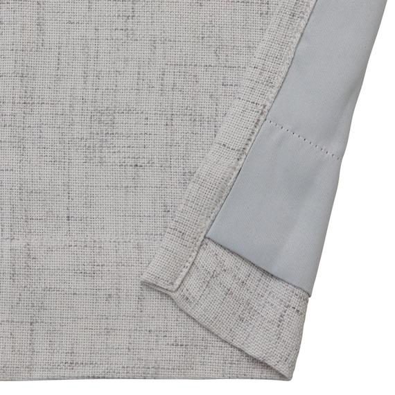 裏地付き遮光2級・遮熱カーテン(RD216 アイボリー 100X110X2) 4枚目画像