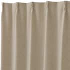 裏地付き遮光2級・遮熱カーテン(RD212 ベージュ 100X110X2) 3枚目画像