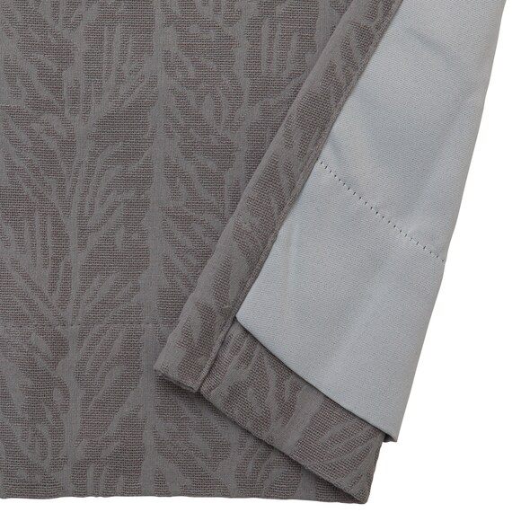 裏地付き遮光2級・遮熱カーテン(RD213 グレー 100X110X2) 4枚目画像