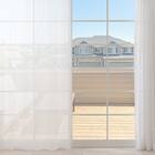 デザインレースカーテン(RL216 ホワイト 100X108X2) 2枚目画像