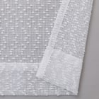 デザインレースカーテン(RL216 ホワイト 100X108X2) 7枚目画像