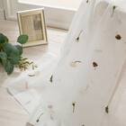 デザインレースカーテン(RL217 ベージュ 100X108X2) 1枚目画像