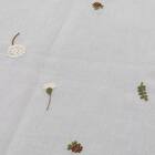 デザインレースカーテン(RL217 ベージュ 100X108X2) 4枚目画像