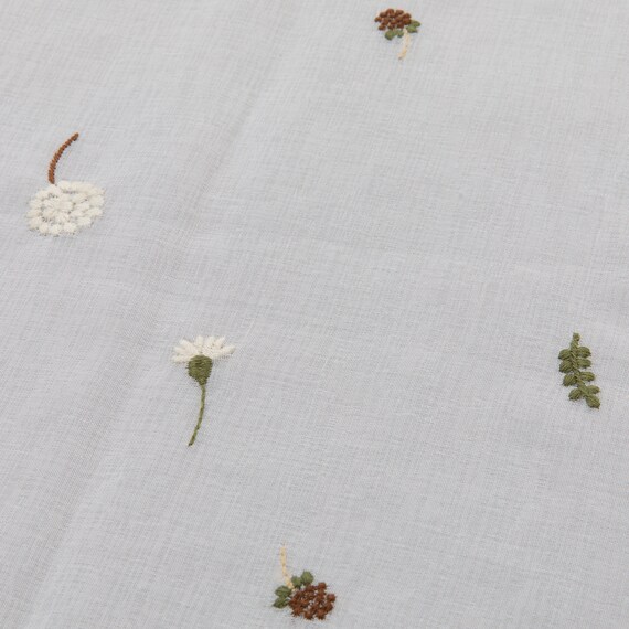 デザインレースカーテン(RL217 ベージュ 100X108X2) 4枚目画像